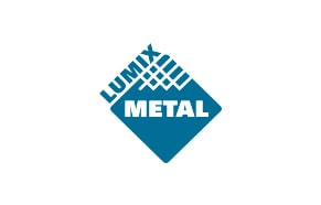 Lumix metal logo